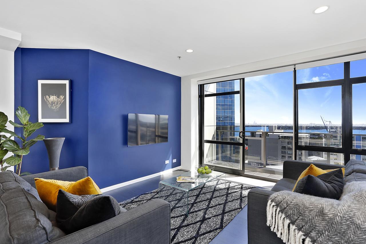 Central 12Th Floor Apt With City & Harbour Views Auckland Extérieur photo